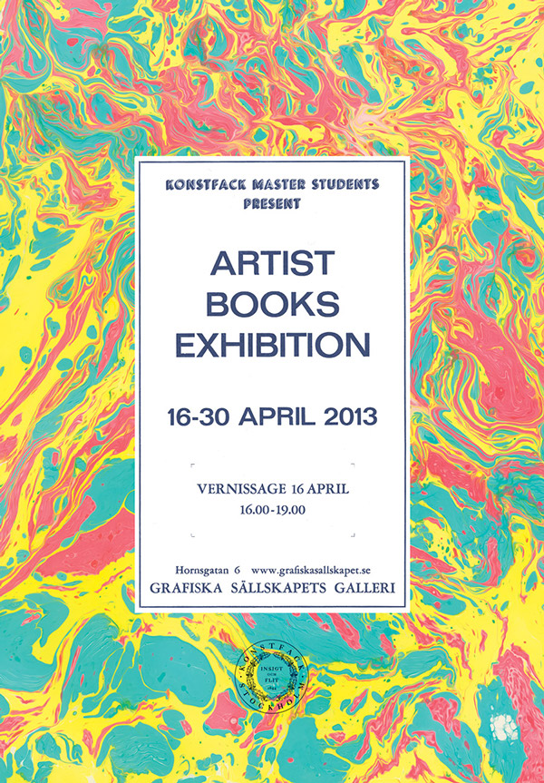 Artist Book Exhibition Håkon Stensholt