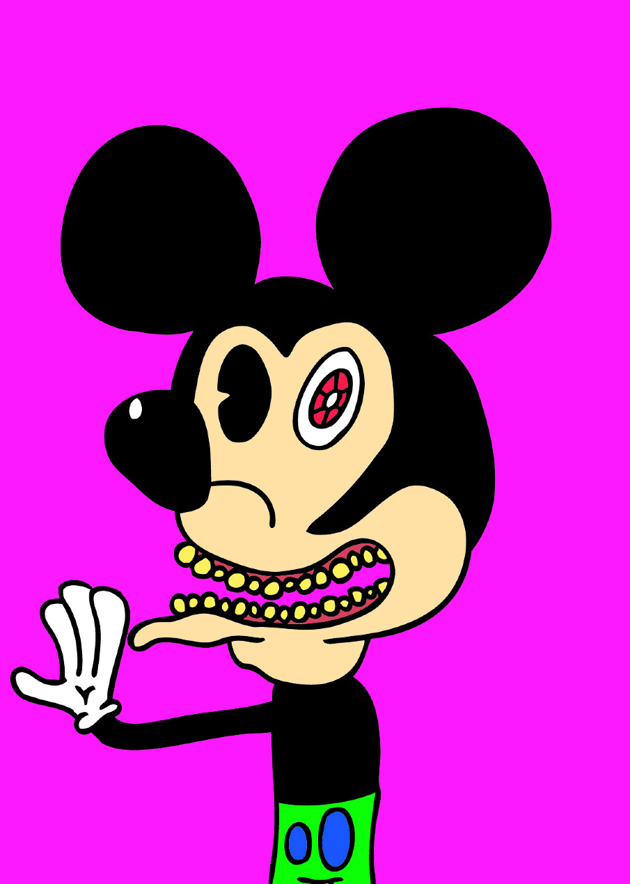 Mickey Mouse's Glass Eye. - Gary Ainsworth - Illustrator